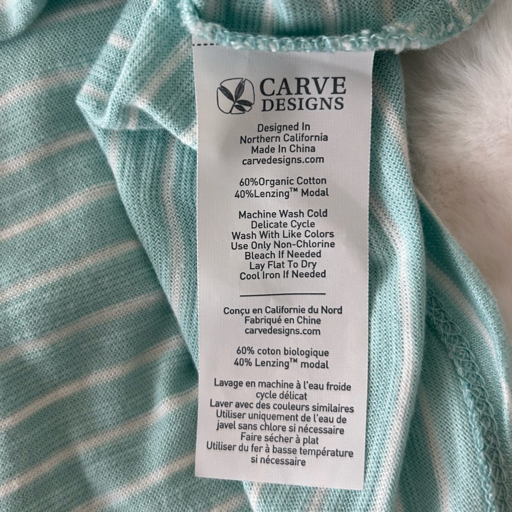 Carve Designs lace shoulder trim tank Large - Picture 6 of 7